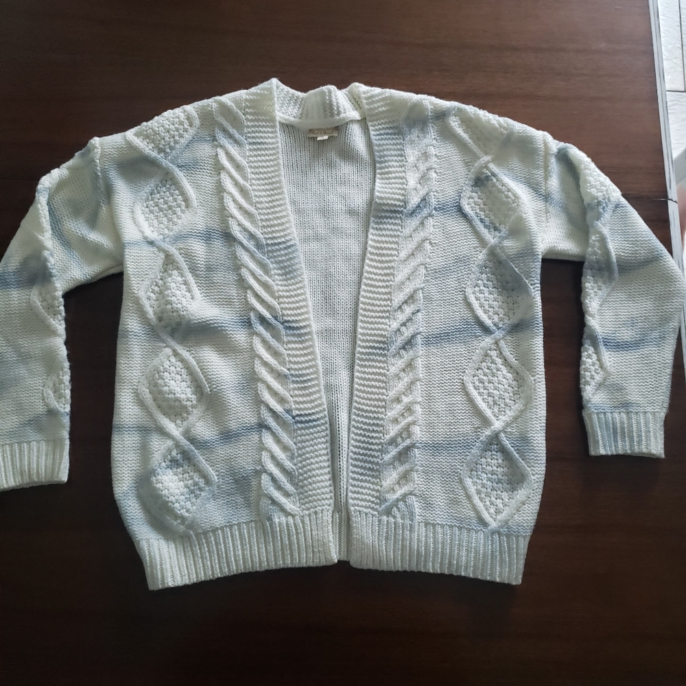 Hem & Thread cardigan sweater.